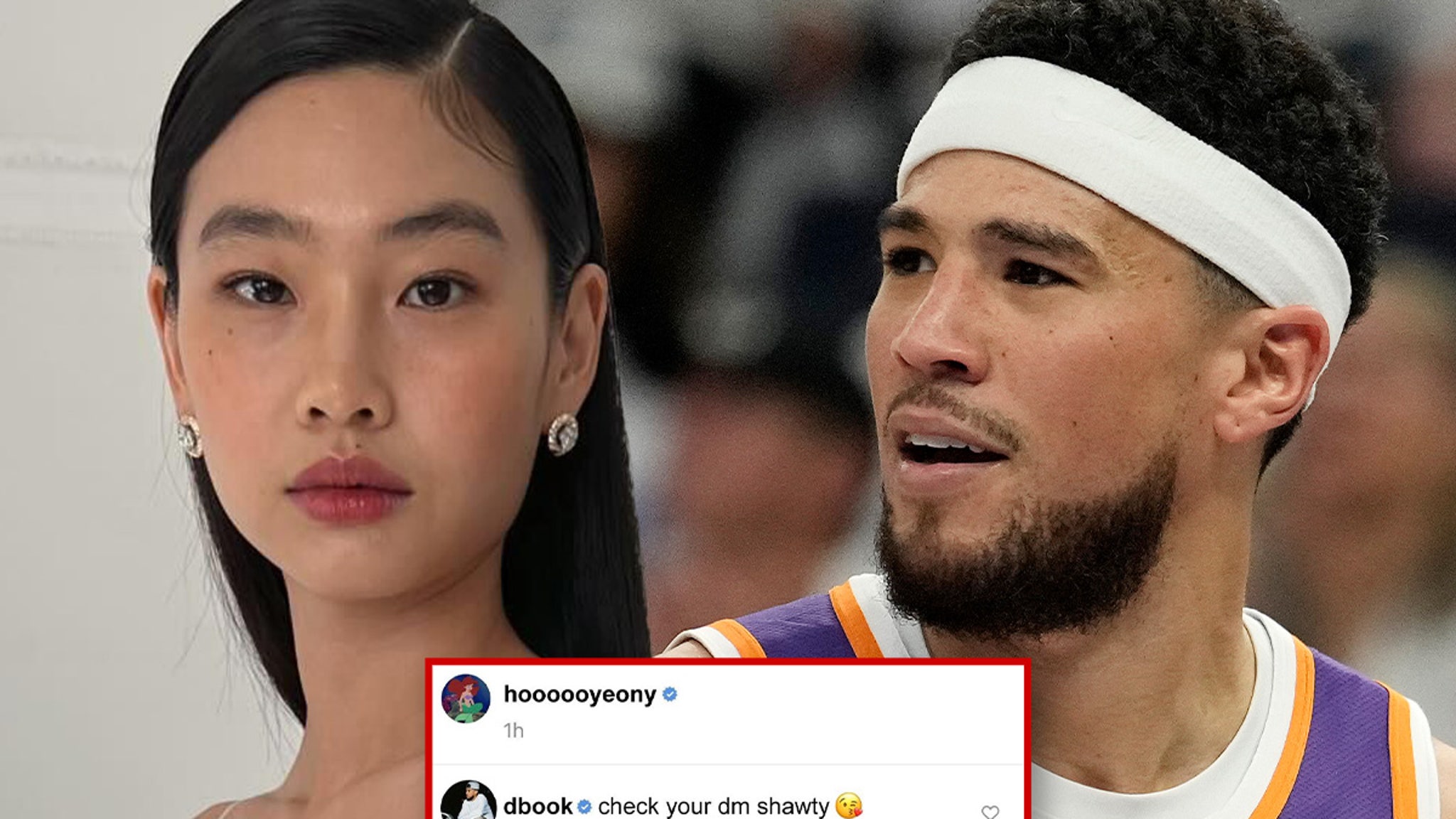 Devin Booker Fans Rush To ‘Squid Game’ Star Hoyeon Jung’s IG After Fake Flirty Comment