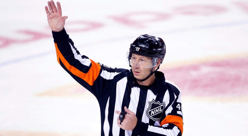 Referee Steve Kozari returning for Stanley Cup Playoffs