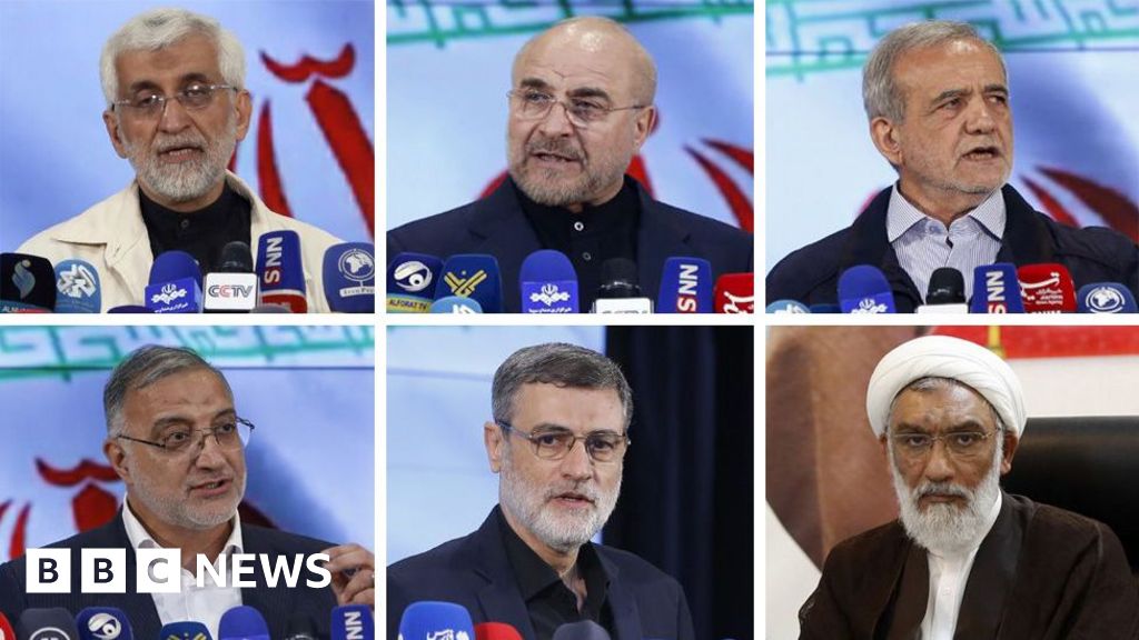 Iran election: Hardliners dominate presidential candidates