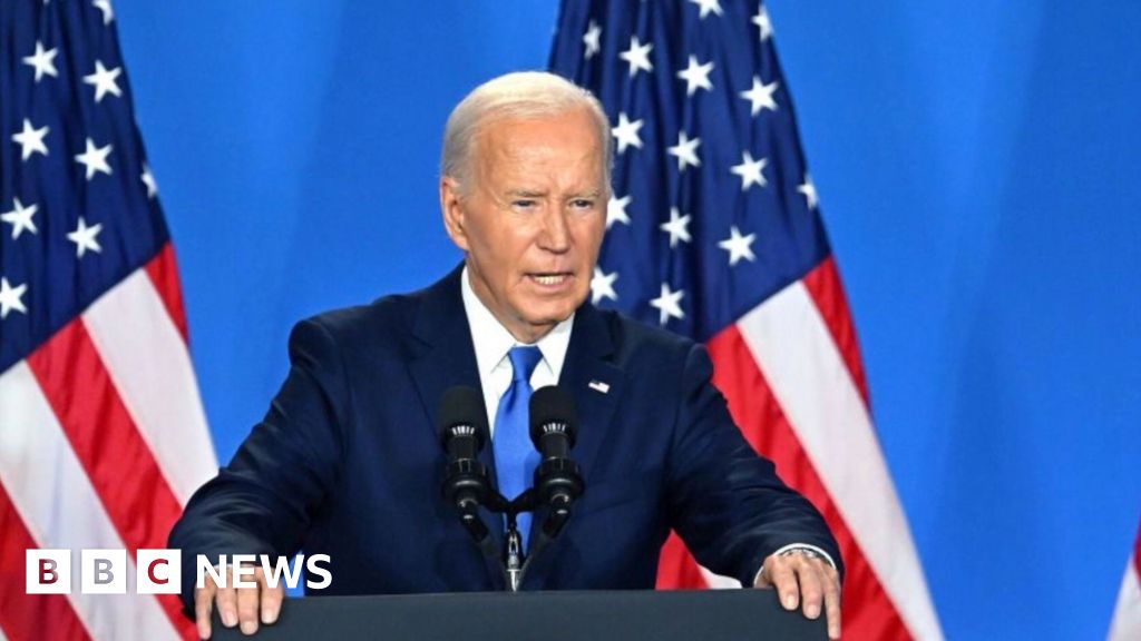 Defiance, slip-ups and high stakes: Biden spars with media